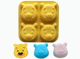 Molde silicona Winnie Pooh